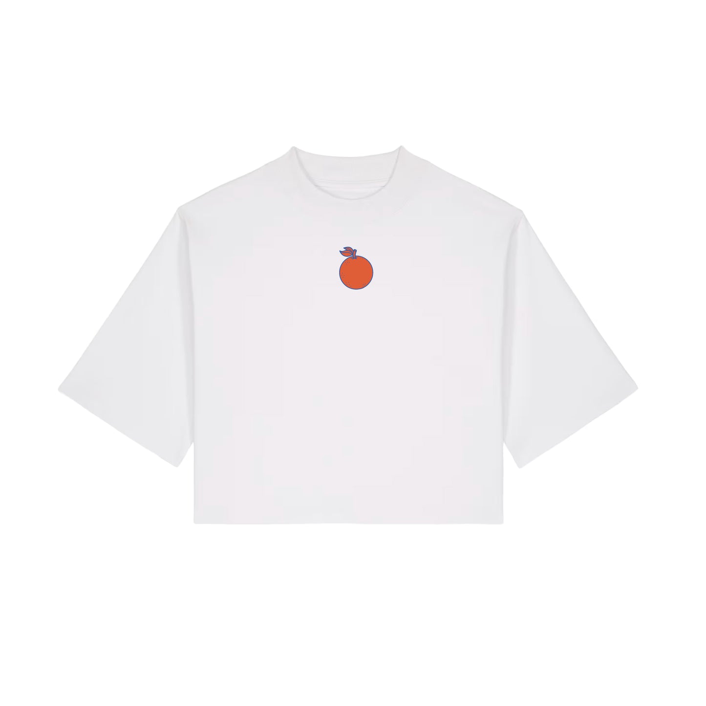 Camiseta Blanca Corta Oversize "No Puc Més"