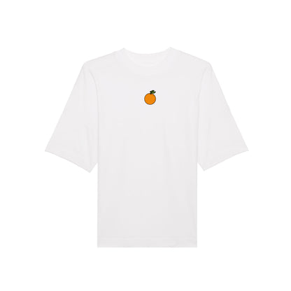 Camiseta Blanca Larga Oversize "Me cachis"