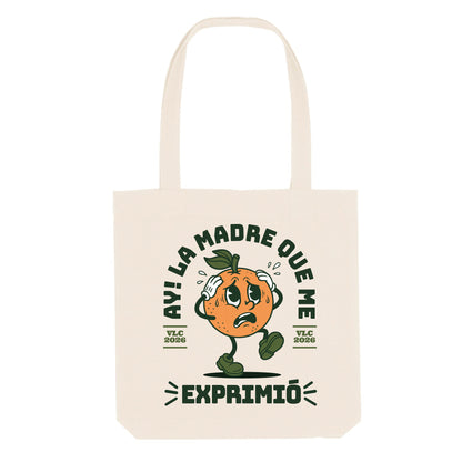 Tote Bag "Ay! La Madre" – Algodón Natural