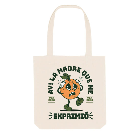 Tote Bag "Ay! La Madre" – Algodón Natural