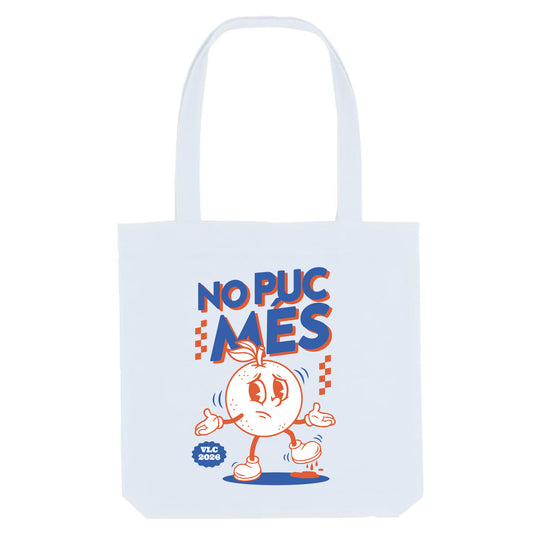Tote Bag "No Puc Més" – Algodón Natural